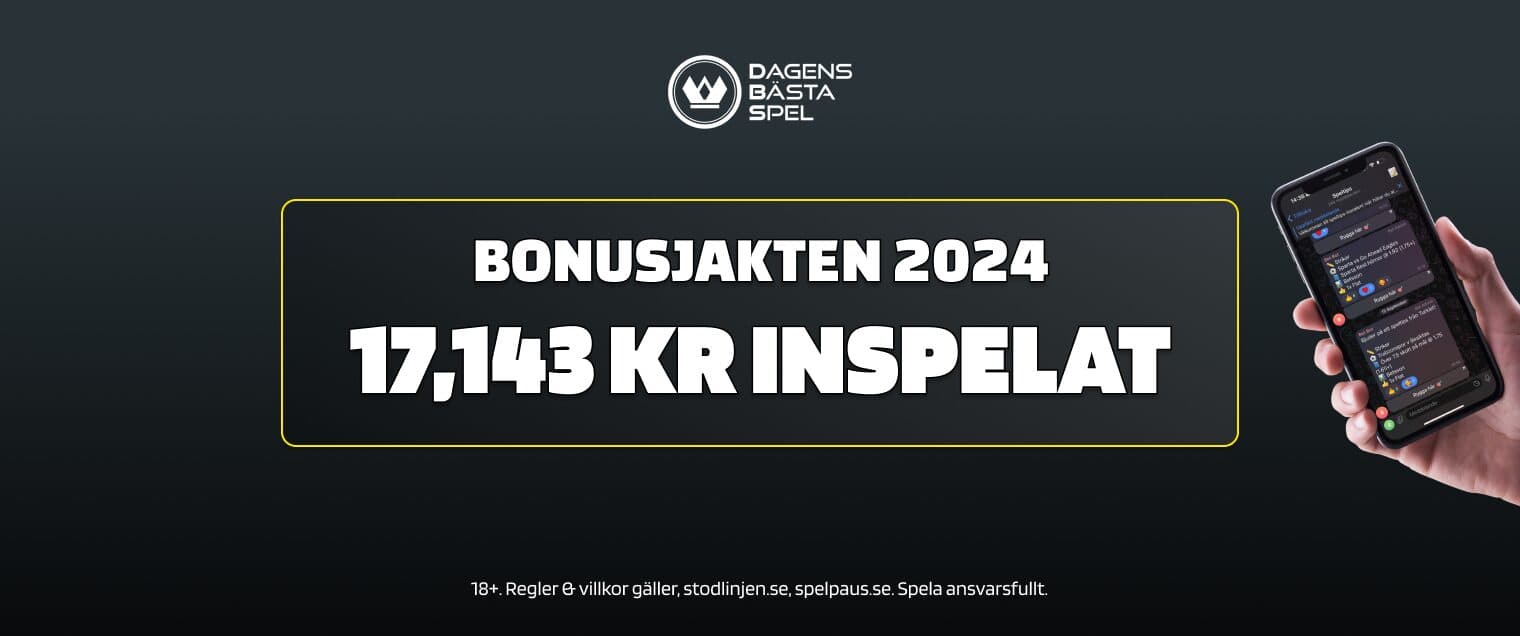 Succé 2024 - nu kör vi Bonusjakten 2.0 under 2025!